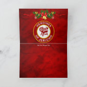 HOJ Kerstkaart Kaart (Binnen)