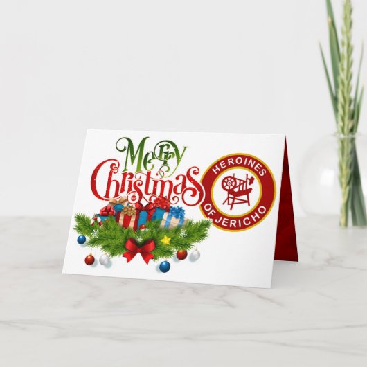 HOJ Kerstkaart Kaart (Voorkant)