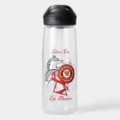 HOJ Silver Fox Life Member Waterfles (Achterkant)