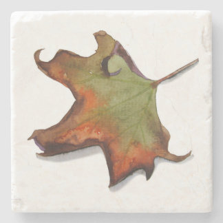 Hoja al inicio del otoño stenen onderzetter