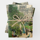 Hoja De Papel De Regalo Cabalgando avestruces en A Inpakpapier Vel (In situ)