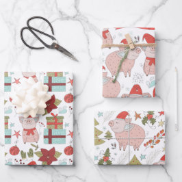 Hojas de papel navideñas inpakpapier vel