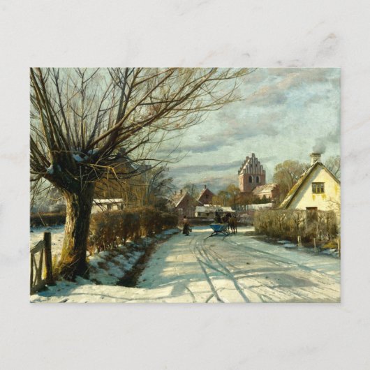 Hoje Taastrup, buiten Kopenhagen Feestdagenkaart (Voorkant)