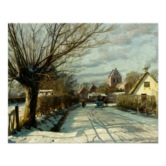 Hoje Taastrup, buiten Kopenhagen Perfect Poster (Voorkant)