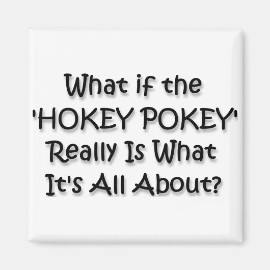 HOKEY POKEY MAGNEET (Voorkant)