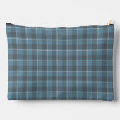 Hoki Blue and Shuttle Gray Plaid Etui (Achterkant)