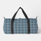 Hoki Blue and Shuttle Gray Plaid Plunjezak (Voorkant)