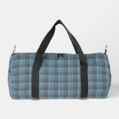 Hoki Blue and Shuttle Gray Plaid Plunjezak (Achterkant)