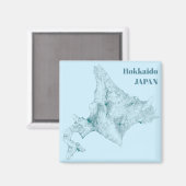 Hokkaido Magnet Magneet (Voorkant / Achterkant)