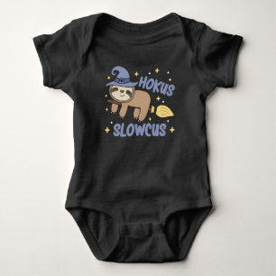 Hokus Langcus - Fault Witch Halloween Costume Baby Romper