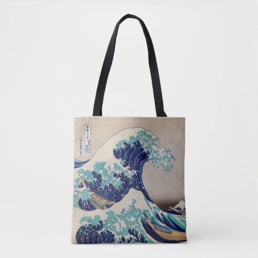 HOKUSAI 1760-1849 UKIYO IMPRIMER SAC FOURRE-TOUT (Devant)