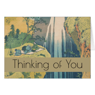 Hokusai Amida Herfsten Japan Waterval