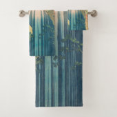Hokusai Amida Herfsten Japan Waterval Bad Handdoek (Insitu)
