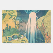 Hokusai Amida Herfsten Japan Waterval Inpakpapier Vel (Voorkant)