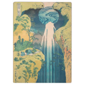 Hokusai Amida Herfsten Japan Waterval Klembord (Achterkant)