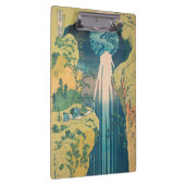 Hokusai Amida Herfsten Japan Waterval Klembord (Rechts)