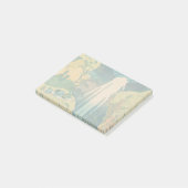Hokusai Amida Herfsten Japan Waterval Post-it® Notes (Schuin)