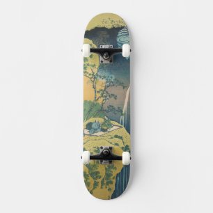 Hokusai Amida Herfsten Japan Waterval Skateboard
