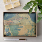 Hokusai Amida Herfsten Japan Waterval Tissuepapier (Geschenk)