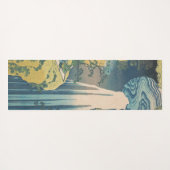 Hokusai Amida Herfsten Japan Waterval Yogamat (Achterkant (horizontaal))