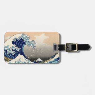 Hokusai Bagagelabel "The Great Wave"