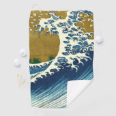 Hokusai Big Wave Japan Japanse kunst Golfhanddoek (Insitu)