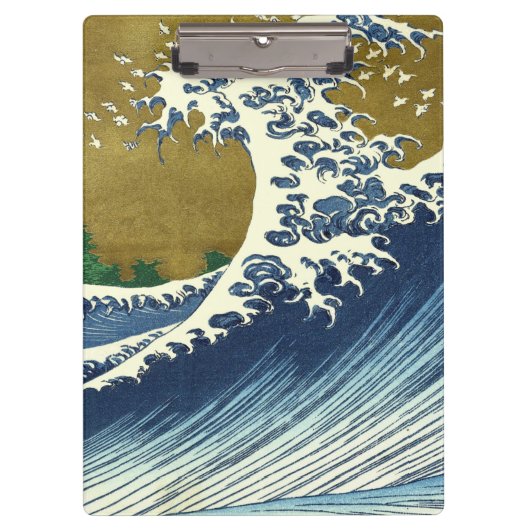 Hokusai Big Wave Japan Japanse kunst Klembord (Voorkant)