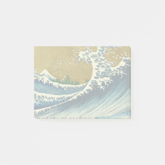Hokusai Big Wave Japan Japanse kunst Post-it® Notes (Voorkant)