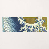 Hokusai Big Wave Japan Japanse kunst Yogamat (Achterkant (horizontaal))