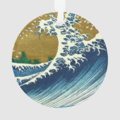Hokusai Big Wave Japon Art japonais (dos)