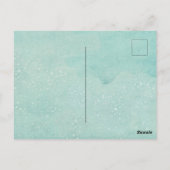 Hokusai Blue Waves Briefkaart (Achterkant)