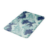 Hokusai Blue Waves Pattern Badmat (Gekanteld)