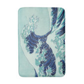 Hokusai Blue Waves Pattern Badmat (Voorkant Verticaal)
