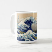 Hokusai De Grote Golf Mok (Voorkant links)