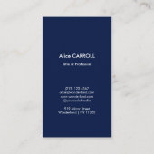 Hokusai - De Grote Golf van Kanagawa - QR-code Visitekaartje (Achterkant)