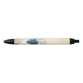 Hokusai de Grote Golf van Kanagawa Zwarte Inkt Pen
