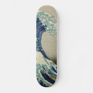 Hokusai De Grote Golf voor Kanagawa GalleryHD  Skateboard
