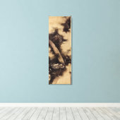 Hokusai Dragon Canvas Afdruk (Insitu (Houten vloer))