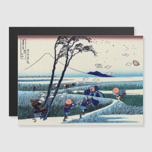 Hokusai - Ejiri in Suruga provincie Magnetische Ka
