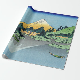 Hokusai - Fuji reflecteert in het meer van Kawaguc Cadeaupapier