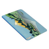 Hokusai - Fuji reflecteert in het meer van Kawaguc Magneet (Rechterzijde)