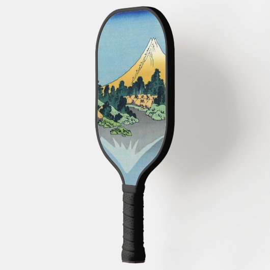 Hokusai - Fuji reflecteert in het meer van Kawaguc Pickleball Paddle (Links)