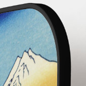 Hokusai - Fuji reflecteert in het meer van Kawaguc Pickleball Paddle (Links Detail)