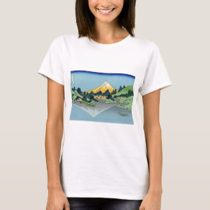 Hokusai - Fuji reflecteert in het meer van Kawaguc T-shirt