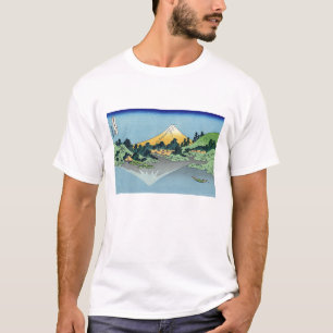 Hokusai - Fuji reflecteert in het meer van Kawaguc T-shirt