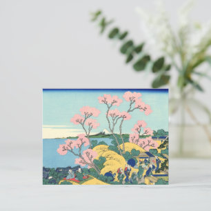 Hokusai Fuji van Gotenyama op het Hokaidō bij Shin Briefkaart