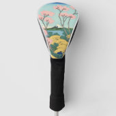 Hokusai Fuji van Gotenyama op het Hokaidō Golfheadcover (Voorkant)