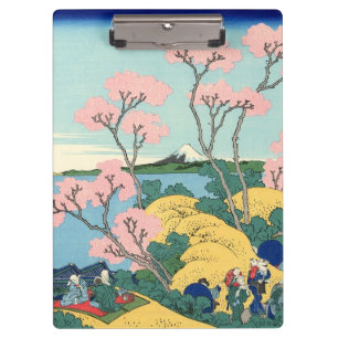 Hokusai Fuji van Gotenyama op het Hokaidō Klembord