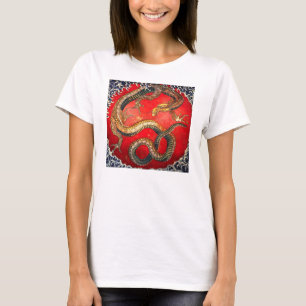 Hokusai Gold Japans T-shirt