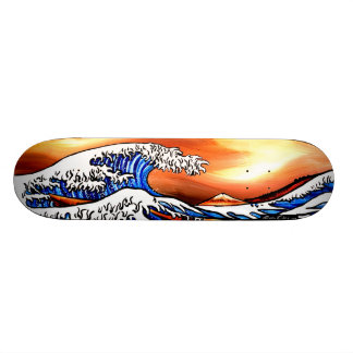 Hokusai-golf Skateboard